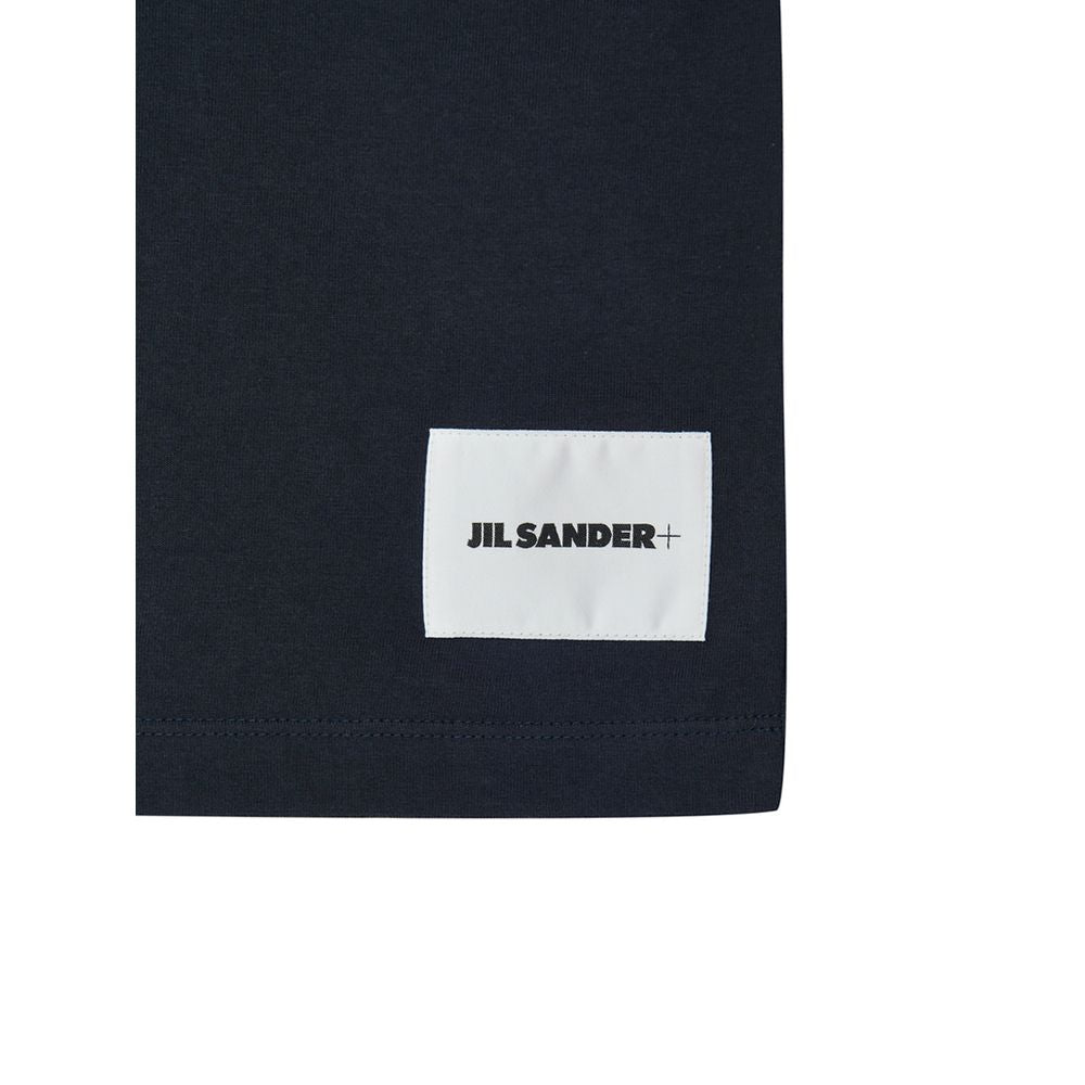 Jil Sander Blue Cotton Long