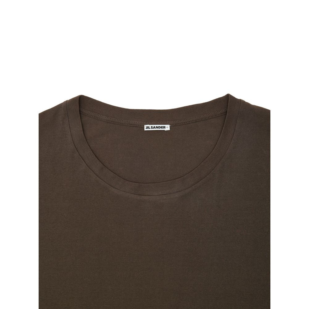 Jil Sander Brown Cotton Long