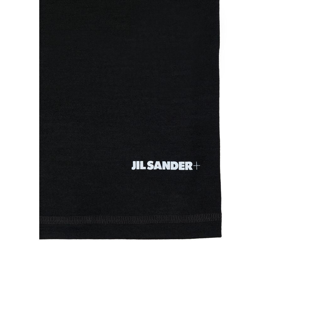 Jil Sander Black Polyester Long