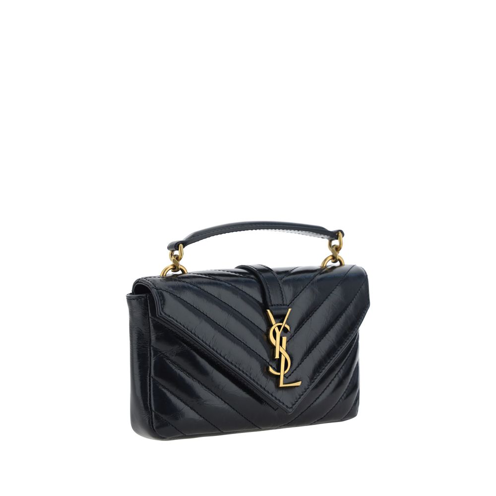 Sac bandoulière à logo Saint Laurent