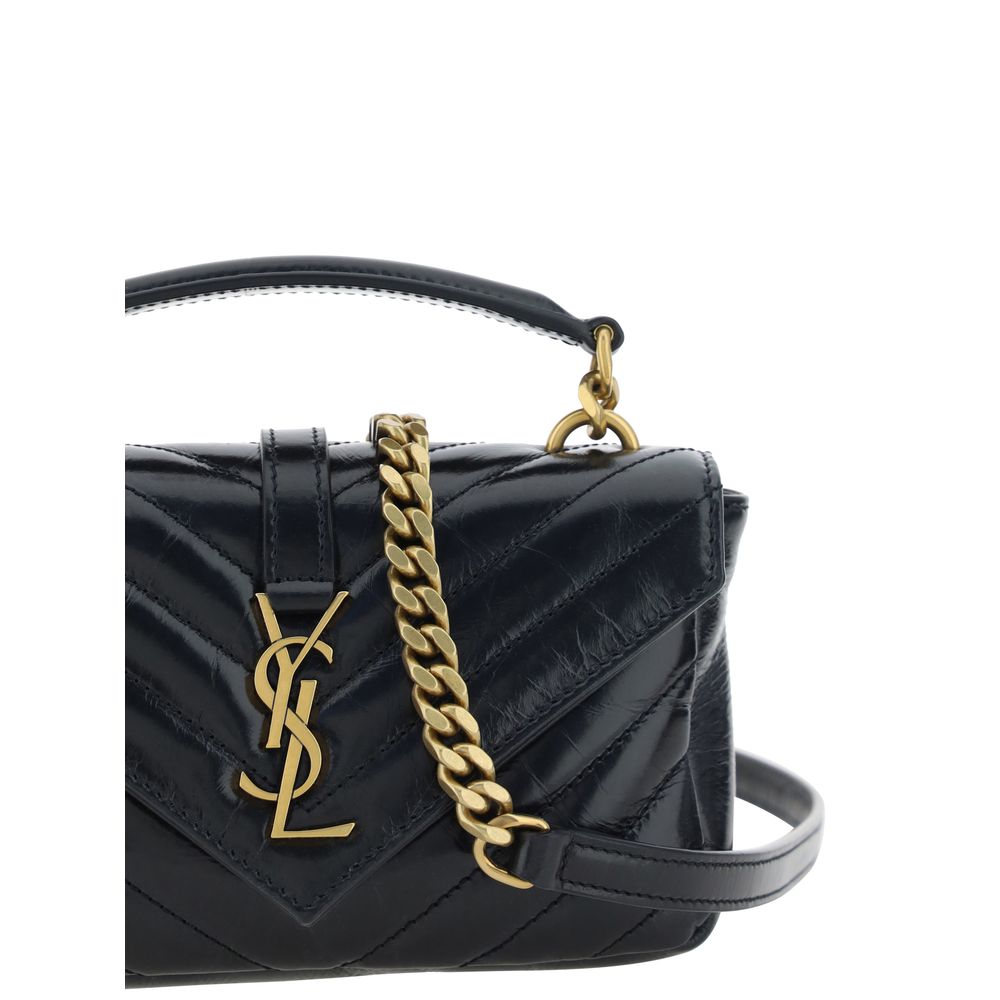 Sac bandoulière à logo Saint Laurent