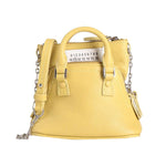 Maison Margiela Yellow Goatskin Crossbody Bag