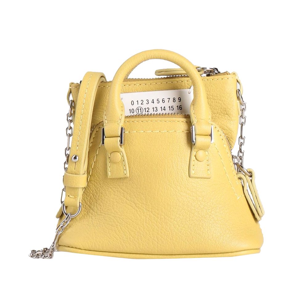 Maison Margiela Yellow Goatskin Crossbody Bag