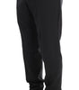 Dolce & Gabbana Gray Patterned Wool 3 Piece Slim Suit
