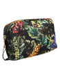 Dolce & Gabbana Multicolor Grape Print Clutch Logo Plaque Pouch Bag