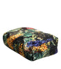 Dolce & Gabbana Multicolor Grape Print Clutch Logo Plaque Pouch Bag