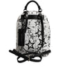 Dolce & Gabbana White DG Stars Print Nylon Travel Backpack Bag