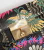 Dolce & Gabbana Multicolor Jacquard Floral Document Briefcase Bag
