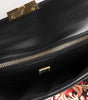 Dolce & Gabbana Multicolor Jacquard Floral Document Briefcase Bag