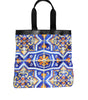 Dolce & Gabbana Multicolor Maiolica Print Tote Shoulder Strap Bag