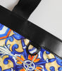 Dolce & Gabbana Multicolor Maiolica Print Tote Shoulder Strap Bag