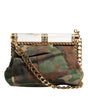 Dolce & Gabbana Multicolor Sicily Medium Camouflage Shoulder Strap Bag