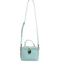Sac à bandoulière en cuir gaufré vert menthe Dolce &amp; Gabbana avec cadenas