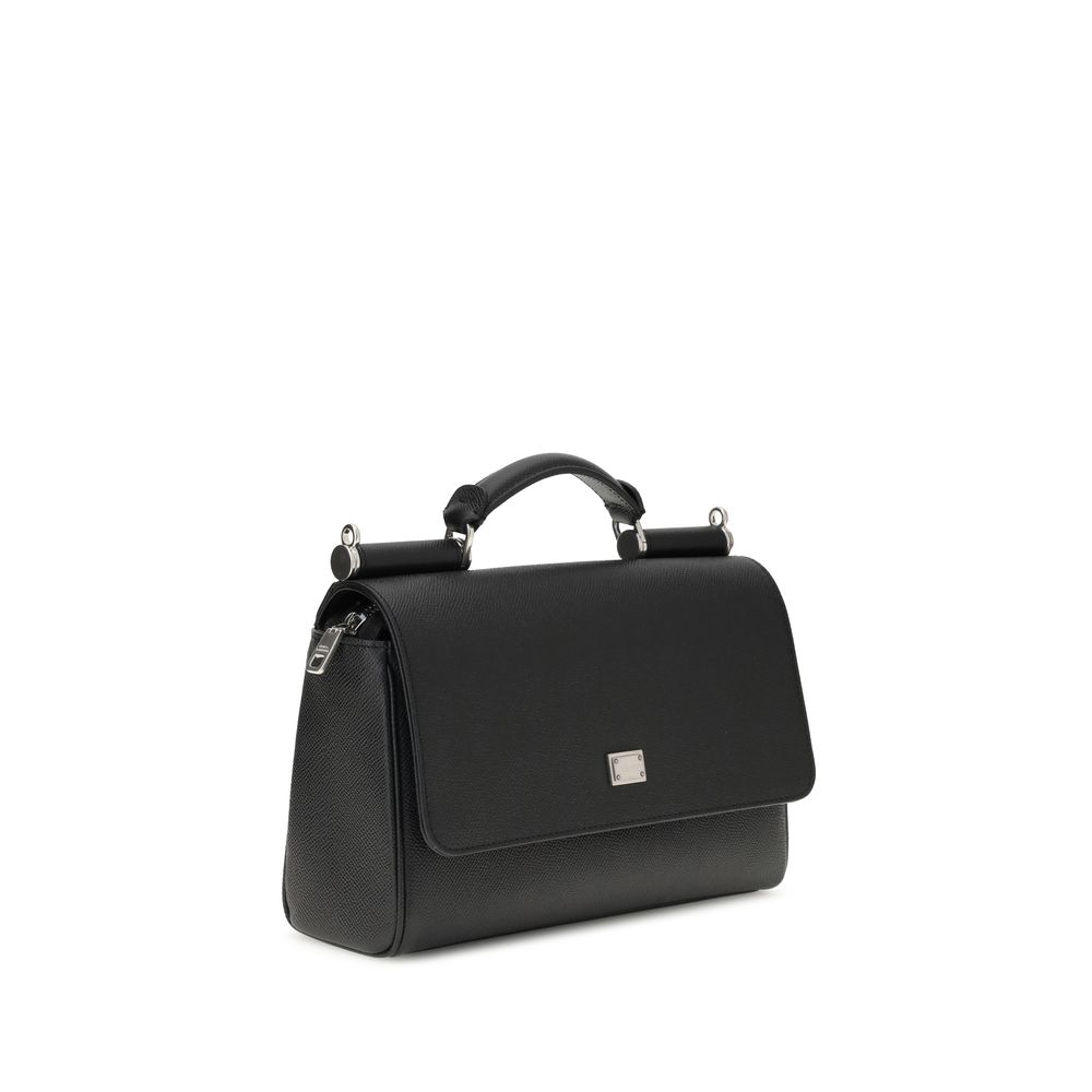 Sac à main en cuir Dolce &amp; Gabbana My Sicily