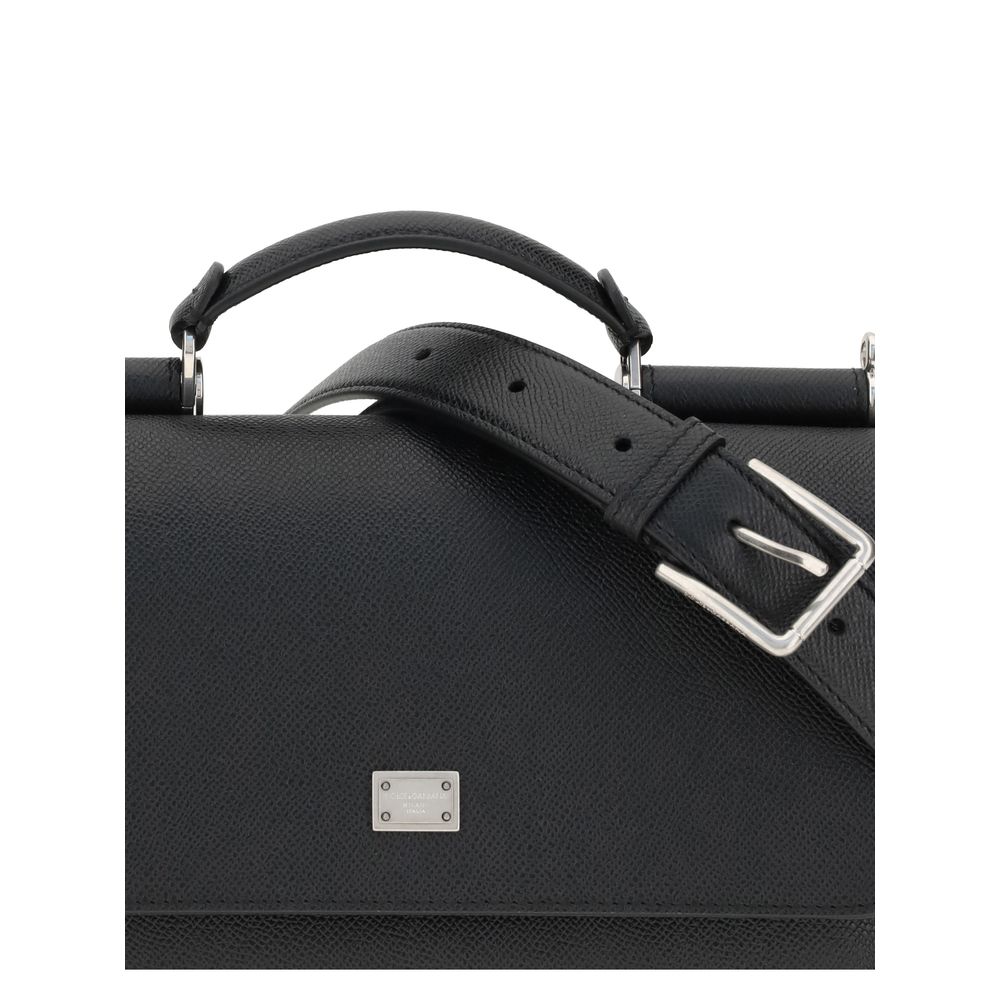 Sac à main en cuir Dolce &amp; Gabbana My Sicily