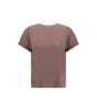 Brunello Cucinelli cashmere glitter T-shirt