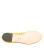 Dolce & Gabbana Yellow Taormina Lace Crystals Flats Shoes