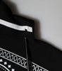 Dolce & Gabbana Black Bandana Hooded Men Sweatshirt Sweater