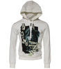 Sweat-shirt à capuche Dolce &amp; Gabbana blanc King Caesar