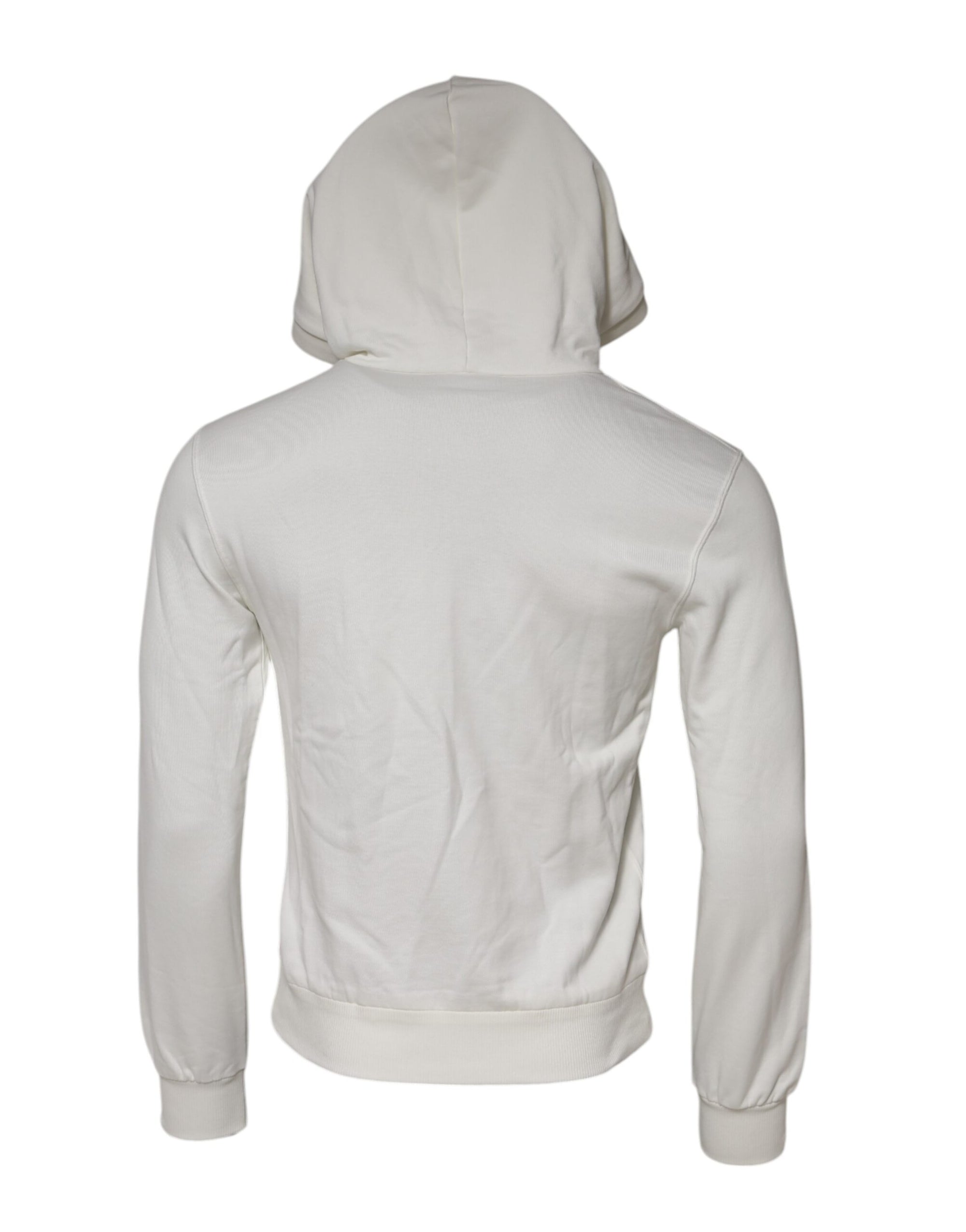 Sweat-shirt à capuche Dolce &amp; Gabbana blanc King Caesar