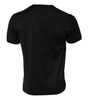 Dolce & Gabbana Black Cotton Logo Print Crew Neck T-shirt
