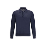 Pull polo en laine Prada