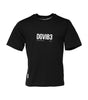 Dolce & Gabbana Black DG Vib3 Print Cotton Crew Neck T-shirt