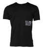 Dolce & Gabbana Black Logo Patch Cotton Crew Neck T-shirt