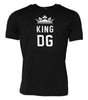 Dolce & Gabbana Black DG King Crown Cotton Crew Neck T-shirt