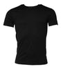 T-shirt ras du cou à manches courtes en coton noir Dolce &amp; Gabbana