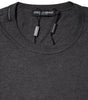 Dolce &amp; Gabbana Dark Gray Crew Neck Short Sleeves T-shirt