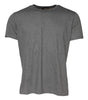 T-shirt ras du cou à manches courtes en coton gris Dolce &amp; Gabbana