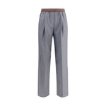 Miu Miu Striped Pants