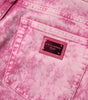 Jean fuselé taille haute rose tie-dye Dolce &amp; Gabbana