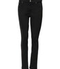 Dolce & Gabbana Black Cotton Skinny Mid Waist Denim Jeans