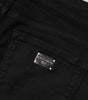 Jean skinny taille moyenne en coton noir Dolce &amp; Gabbana 
