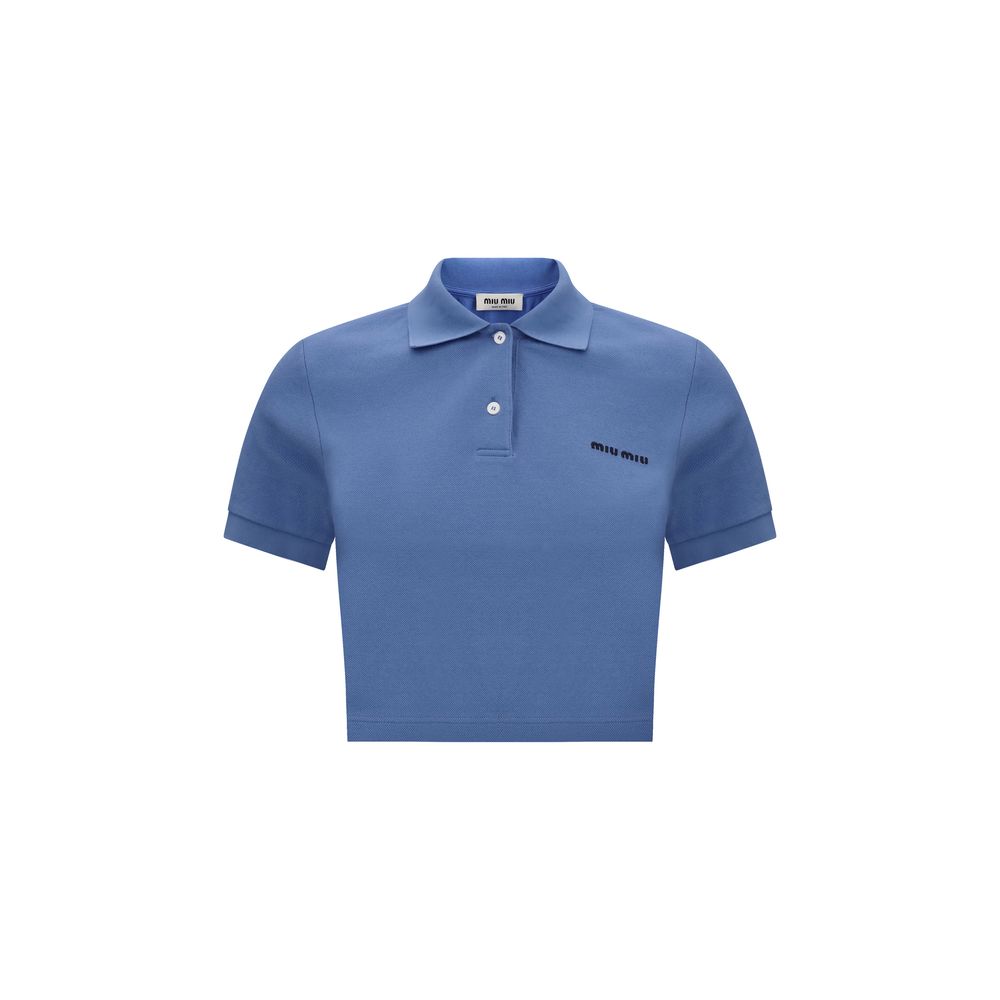 Miu Miu Polo crop Shirt