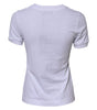Dolce & Gabbana White Cotton DG Logo Embroidery Top T-shirt 