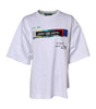 T-shirt à manches courtes imprimé en coton blanc Dolce &amp; Gabbana 
