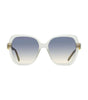 Jimmy Choo White Resin Sunglasses