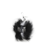 Colliers en fourrure noire Fendi