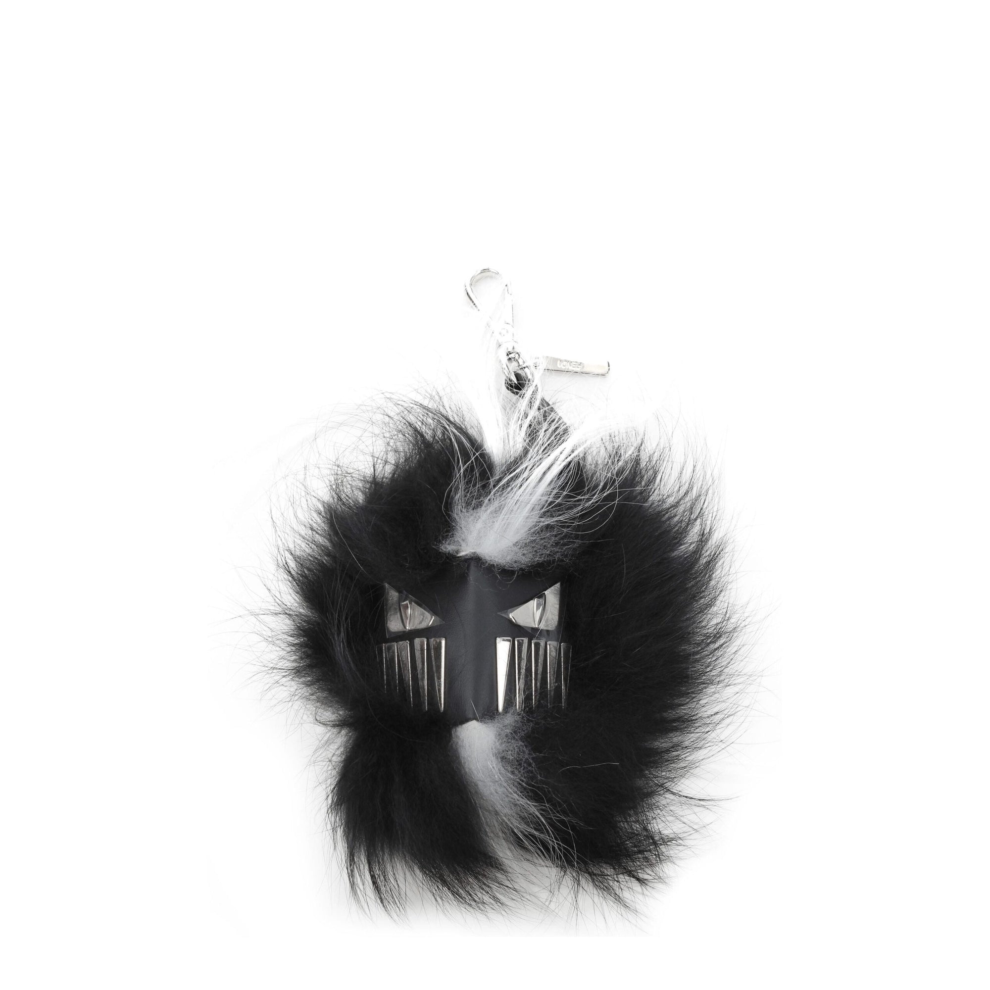 Colliers en fourrure noire Fendi