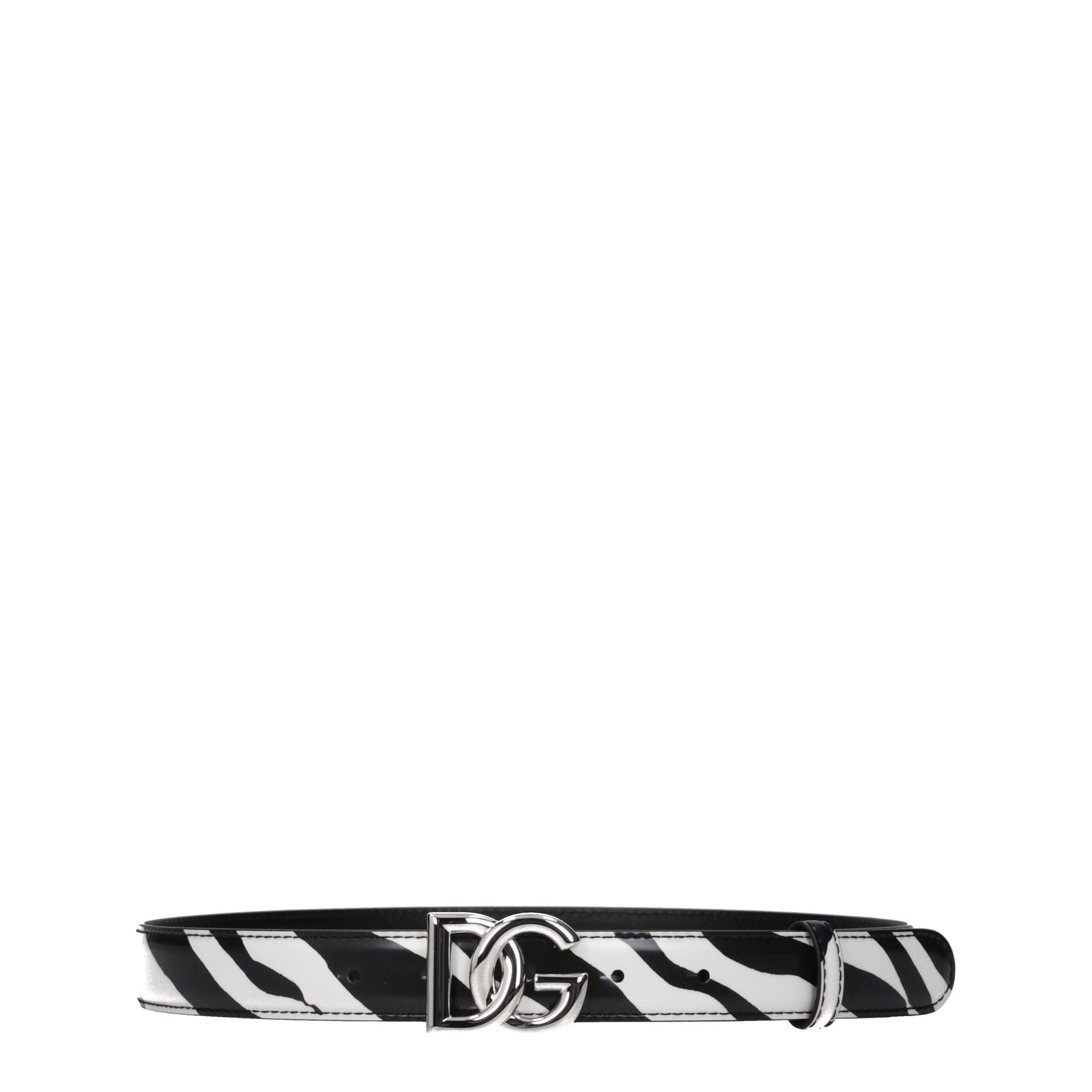 Dolce & Gabbana Black Leather Belts