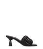 Prada Black Leather Platforms