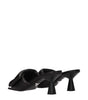 Prada Black Leather Platforms