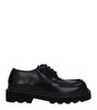 Dolce & Gabbana Black Leather Oxfords And Derbies