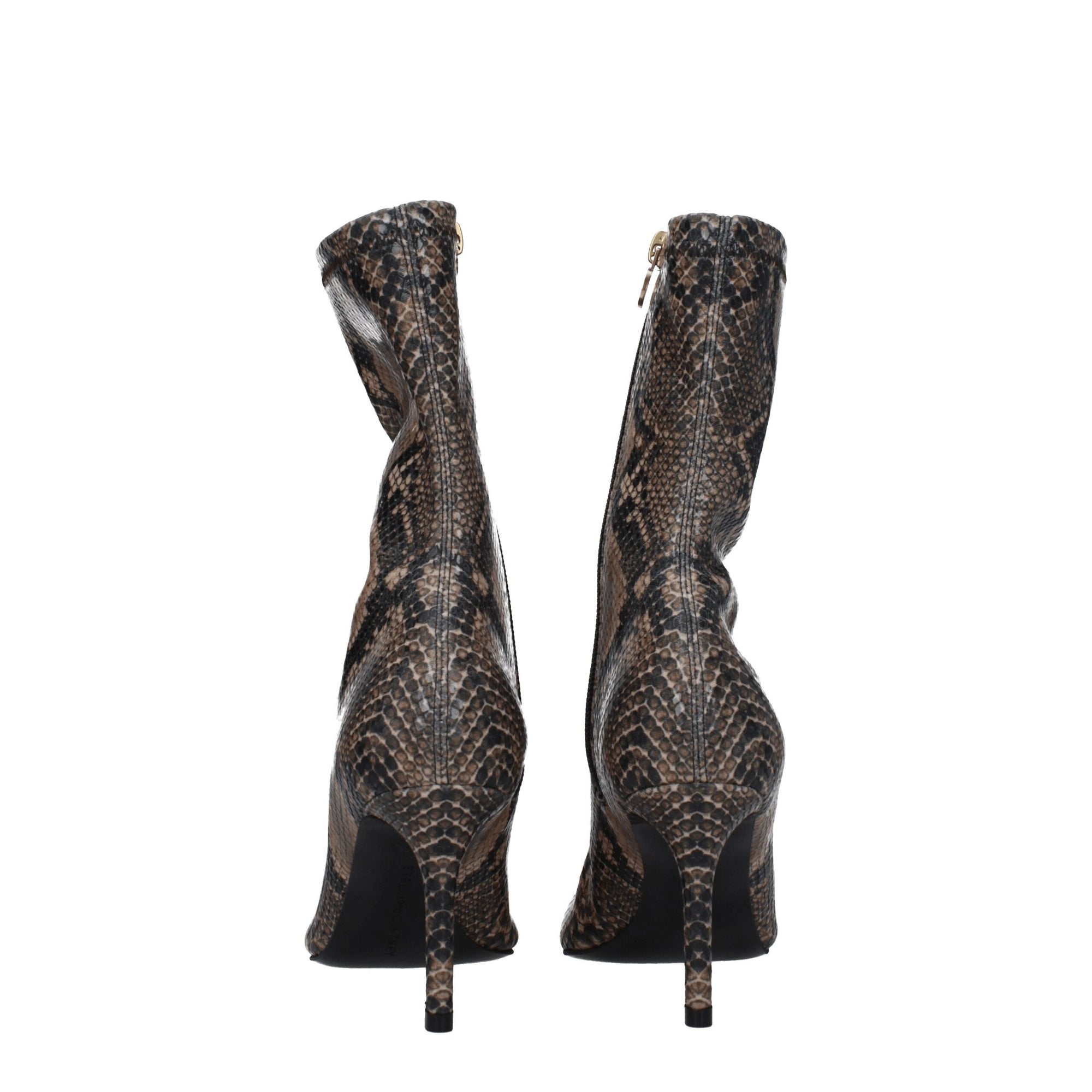 Stella McCartney Brown Leather Ankle Boots