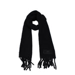 Foulards en cuir noir Ami Paris