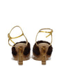 Fendi Brown Mink Strap-Ons Sandals