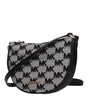 Michael Kors Black Fabric Crossbody Bags